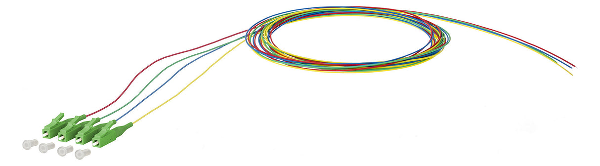 METZ CONNECT LWL-Pigtail LC SM OS2 APC 150Q1JA0020E4 2m gn Aderpigtail