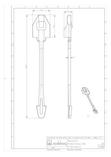 SPELSBERG Zubehör Kleinverteiler TG DVS-42 Ersatzteil