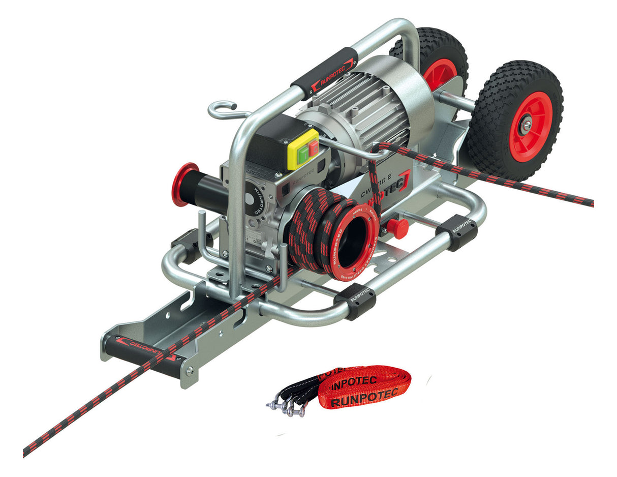 RUNPOTEC Kabelzugwinde waagerecht m.Trolley 10138