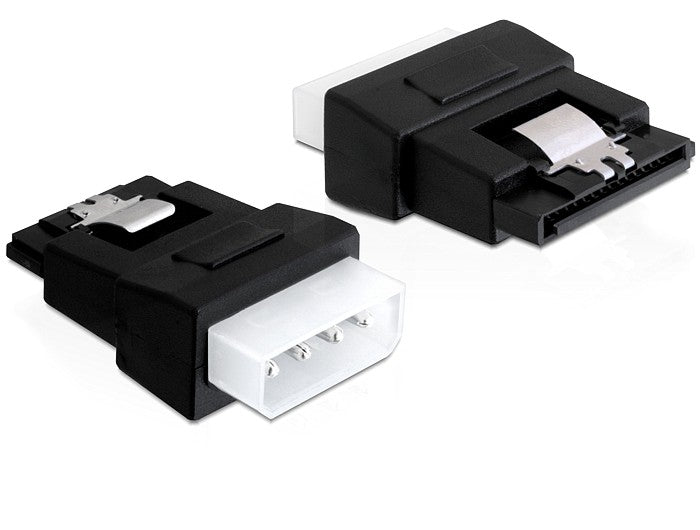 Delock Adapter Power SATA 15 Pin zu Molex 4 Pin Stecker