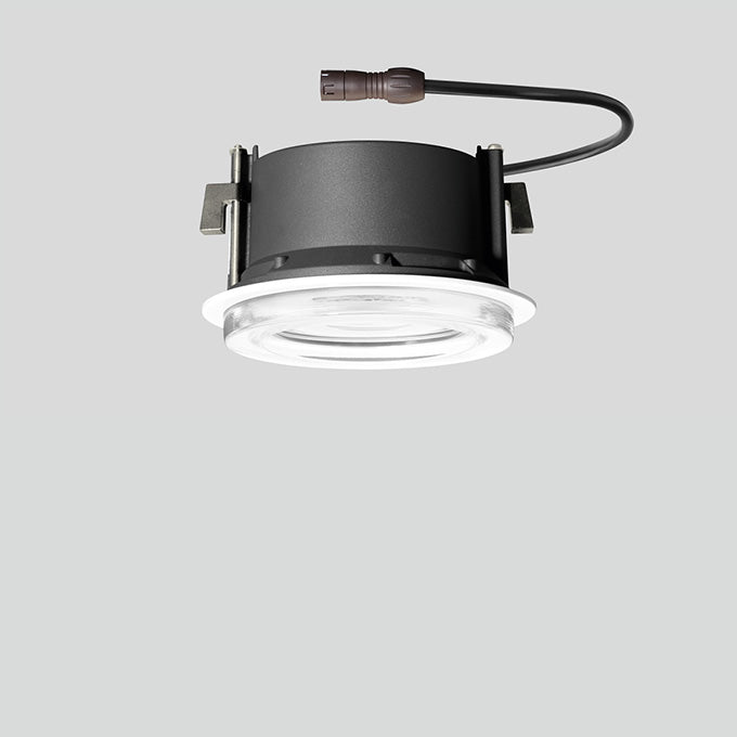 LIMBURG-GLAS LED-Einbaustrahler 28,5W ws 50004.1K3 Konv 1LED 3000K ws 1446lm ws