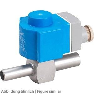 Elektr. Expansionsventil AKVA 10-7 für AK10, mit Schweissanschluss o. Spule