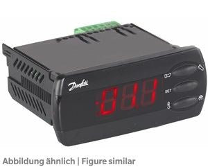 EKC 202B Kühlstellenregler f. TEV 230VAC, 3 Relais, 2 Fühler, RTC