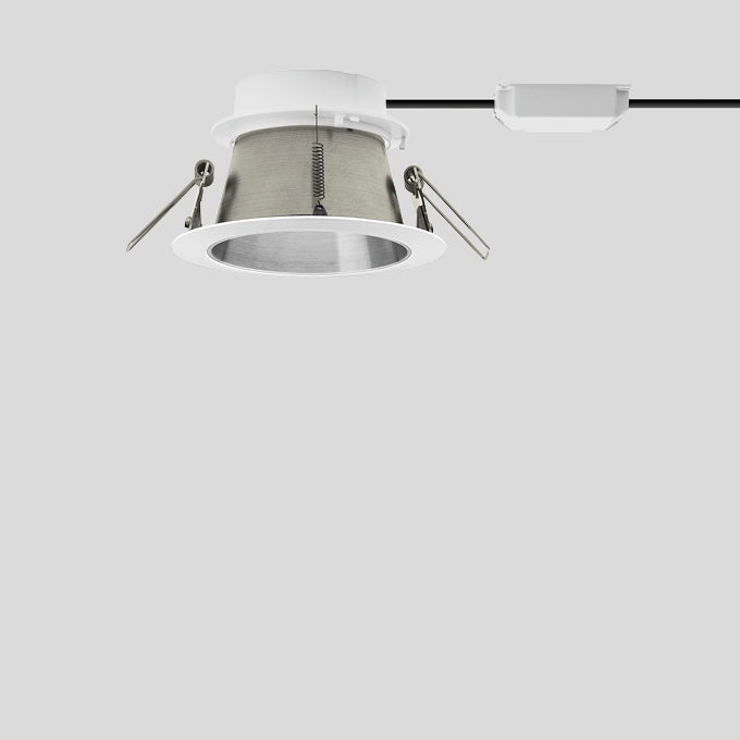 BEGA LED-Einbaustrahler 11,8W Konv 1LED STUDIO LINE 50578.2K3 alu 3000K ws alu