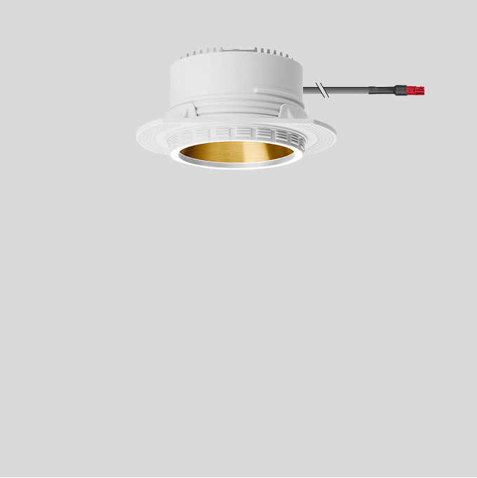 BEGA LED-Einbaustrahler 9,8W Konv 1LED STUDIO LINE 50681.4K3 ws 3000K ws 861lm