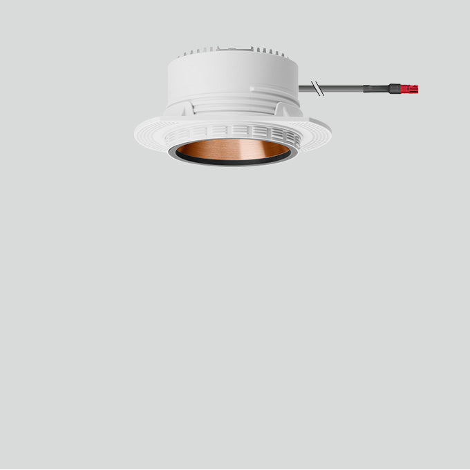 BEGA LED-Einbaustrahler 9,8W Konv 1LED STUDIO LINE 50684.6K3 sw 3000K ws 807lm