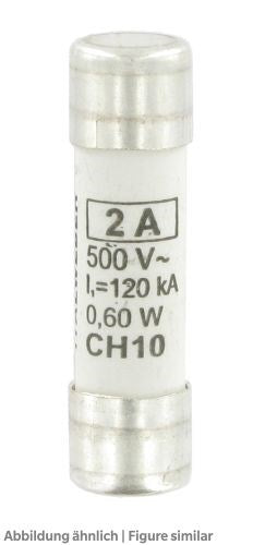 Sicherung 10x38mm, 4A (1 Stück) für Miniverbund, FPV, FPVXT