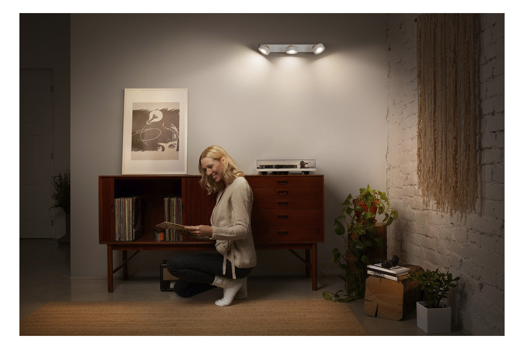 LEDVANCE LED-Deckenanbauleuchte 14,4W ws Decor Spot Pluto White 3 Spot 3000K
