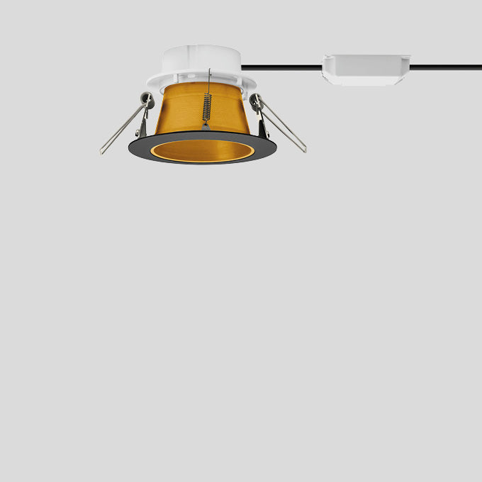 BEGA LED-Einbaustrahler 9,8W Konv 1LED STUDIO LINE 50813.4K3 sw 3000K ws 439lm