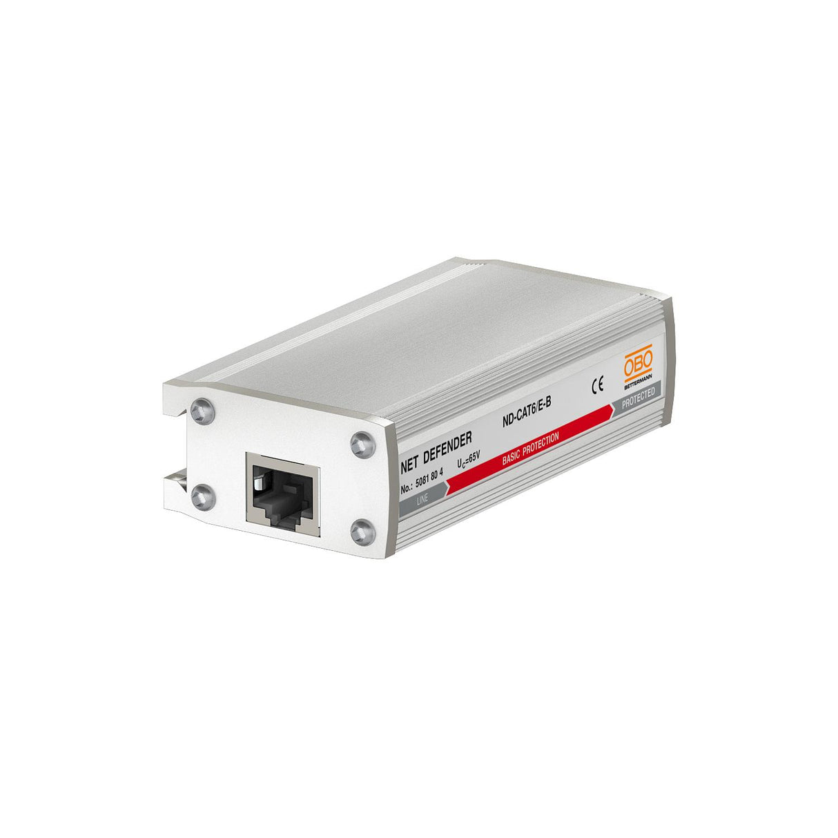 BETTERMANN Ableiter Typ3 1A Kabeladapter ND-CAT6/E-B RJ45 120Va-a 700Va-e