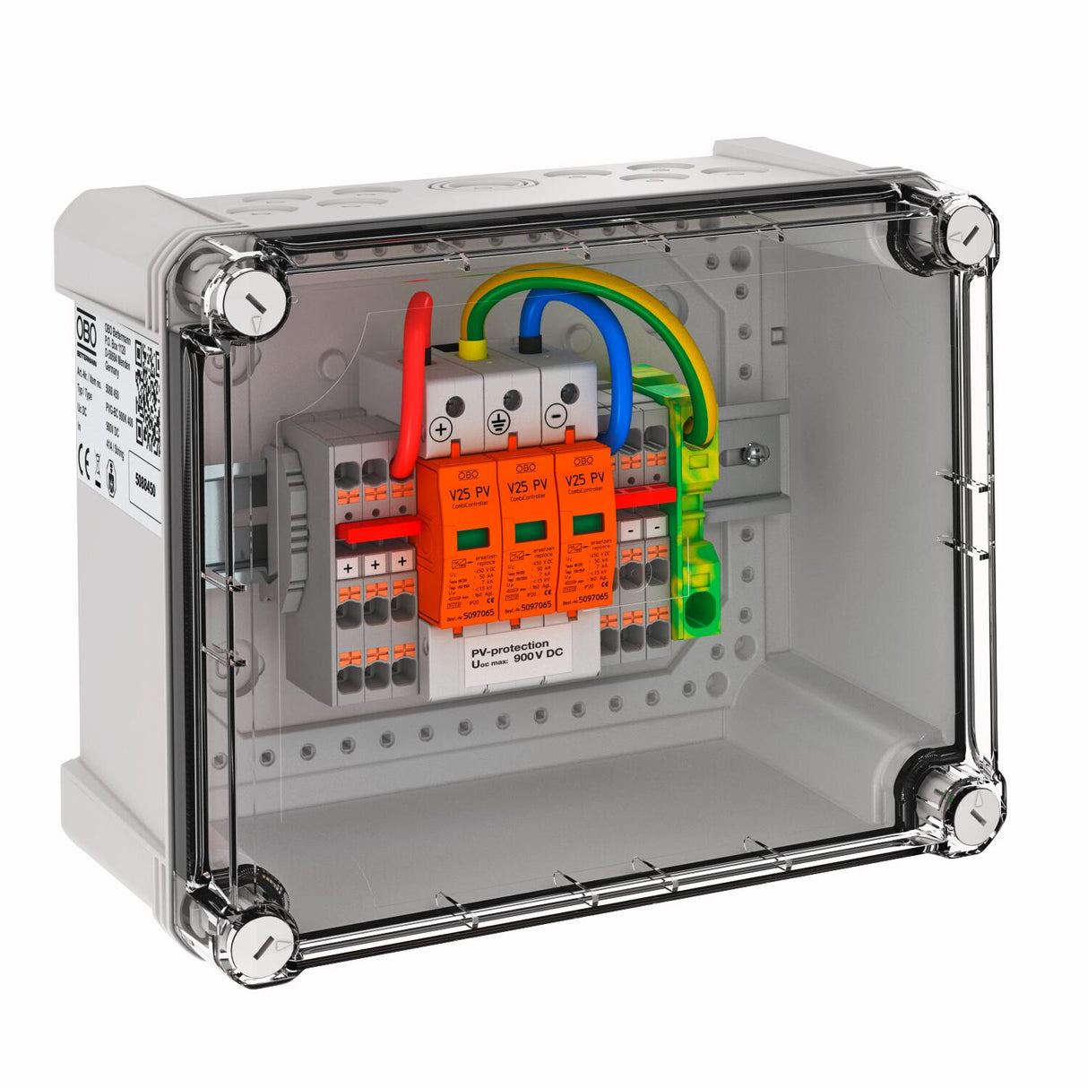 BETTERMANN DC-Stringbox 4f 41A 900V/mess PVG-BC 900K 400 Verschr IP66 1p