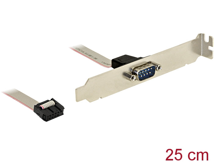 Delock Slotblech > 1 x Seriell Belegung: gedreht