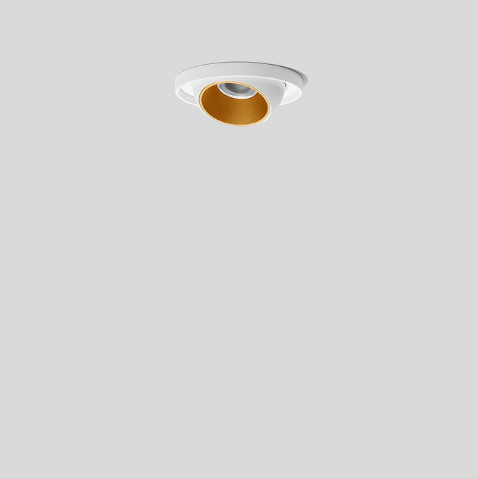 BEGA LED-Einbaustrahler 5,3W Konv 1LED 51355.4K3 ws 3000K ws 370lm ws mt RF:mt