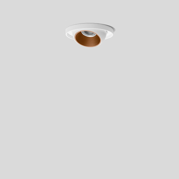 BEGA LED-Einbaustrahler 5,3W Konv 1LED 51357.6K3 ws 3000K ws 370lm ws mt RF:mt
