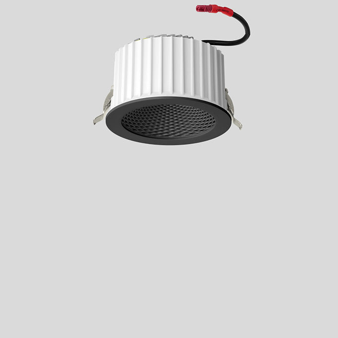 BEGA LED-Einbaustrahler 14W Konv 1LED sw 51456.5K3 3000K ws 1246lm sw mt RF:mt