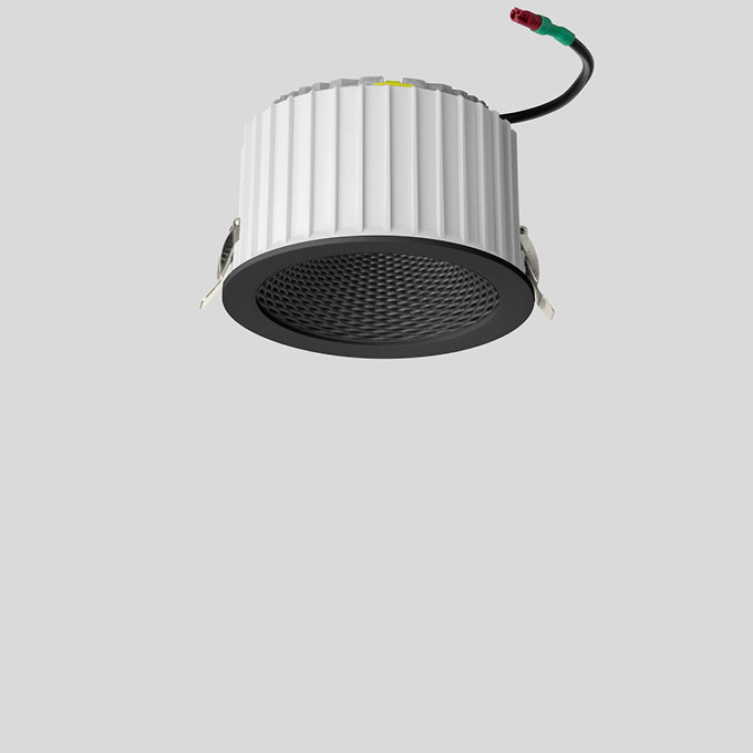 BEGA LED-Einbaustrahler 20W Konv 1LED sw 51457.5K3 3000K ws 2150lm sw mt RF:mt