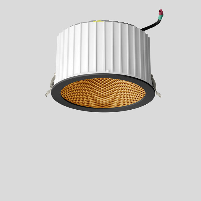 BEGA LED-Einbaustrahler 28,4W Konv 1LED 51458.4K3 sw 3000K ws 3371lm sw mt Alu