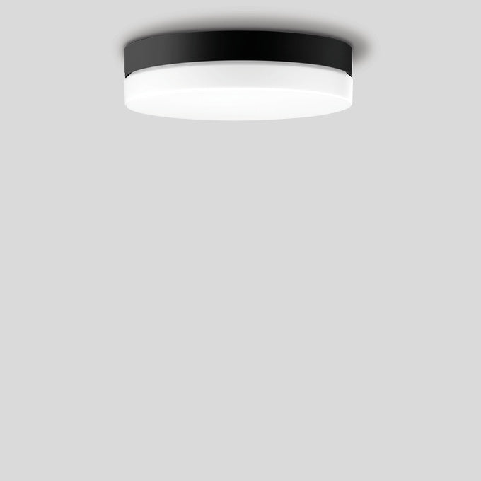 BEGA LED-Anbauleuchte 12W 3000-4000K sw 51483.5 1734lm Konv