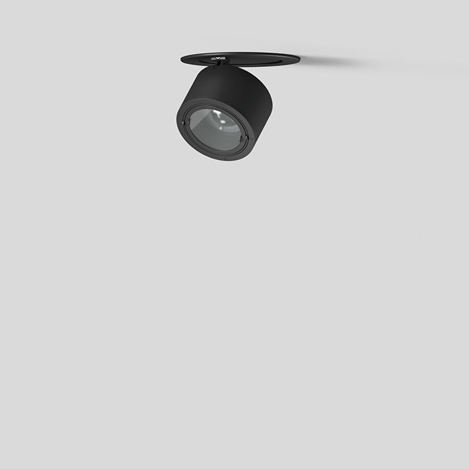 BEGA LED-Einbaustrahler 10,5W Konv 1LED 51534.5K3 sw 3000K ws 522lm sw mt RF:mt