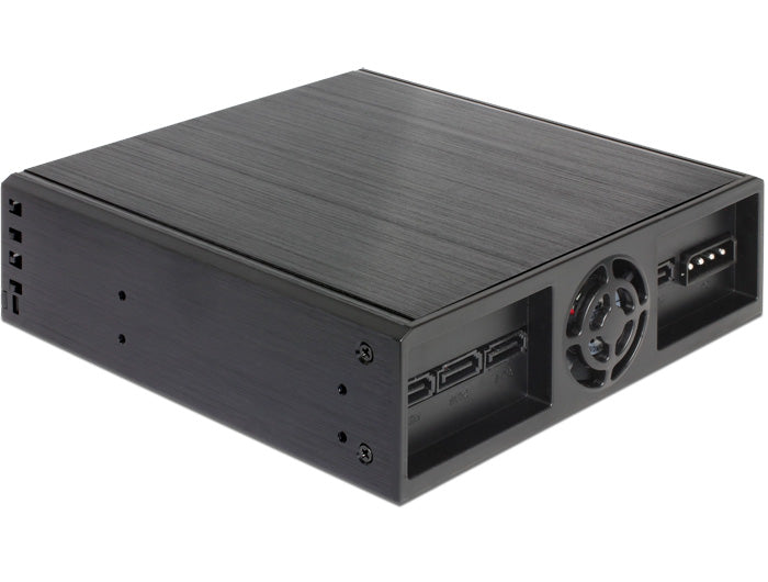 Delock 5.25″ Wechselrahmen für 4 x 2.5″ SATA HDD / SSD
