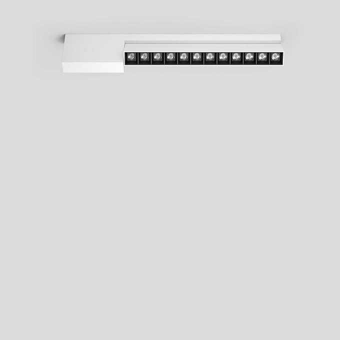 BEGA LED-Rasterleuchte 29W 3000K 2240lm 51592.1K3 ws Konv