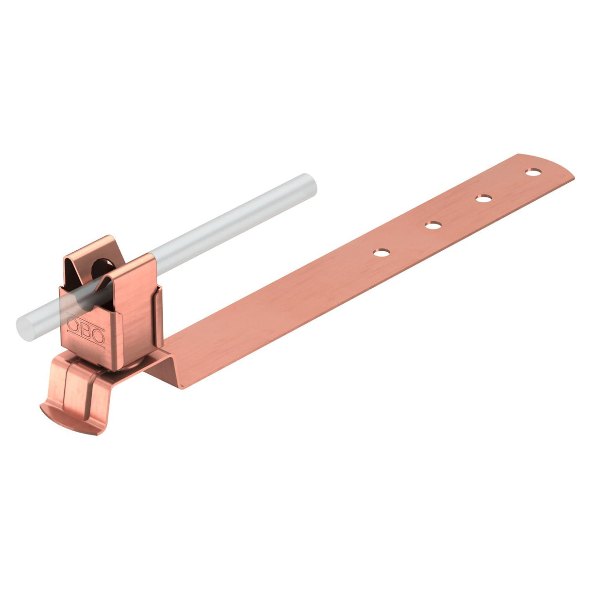 BETTERMANN Dachleitungshalter 8mm V2A 157 F-CU 410 Schrägd m.Clip schraub