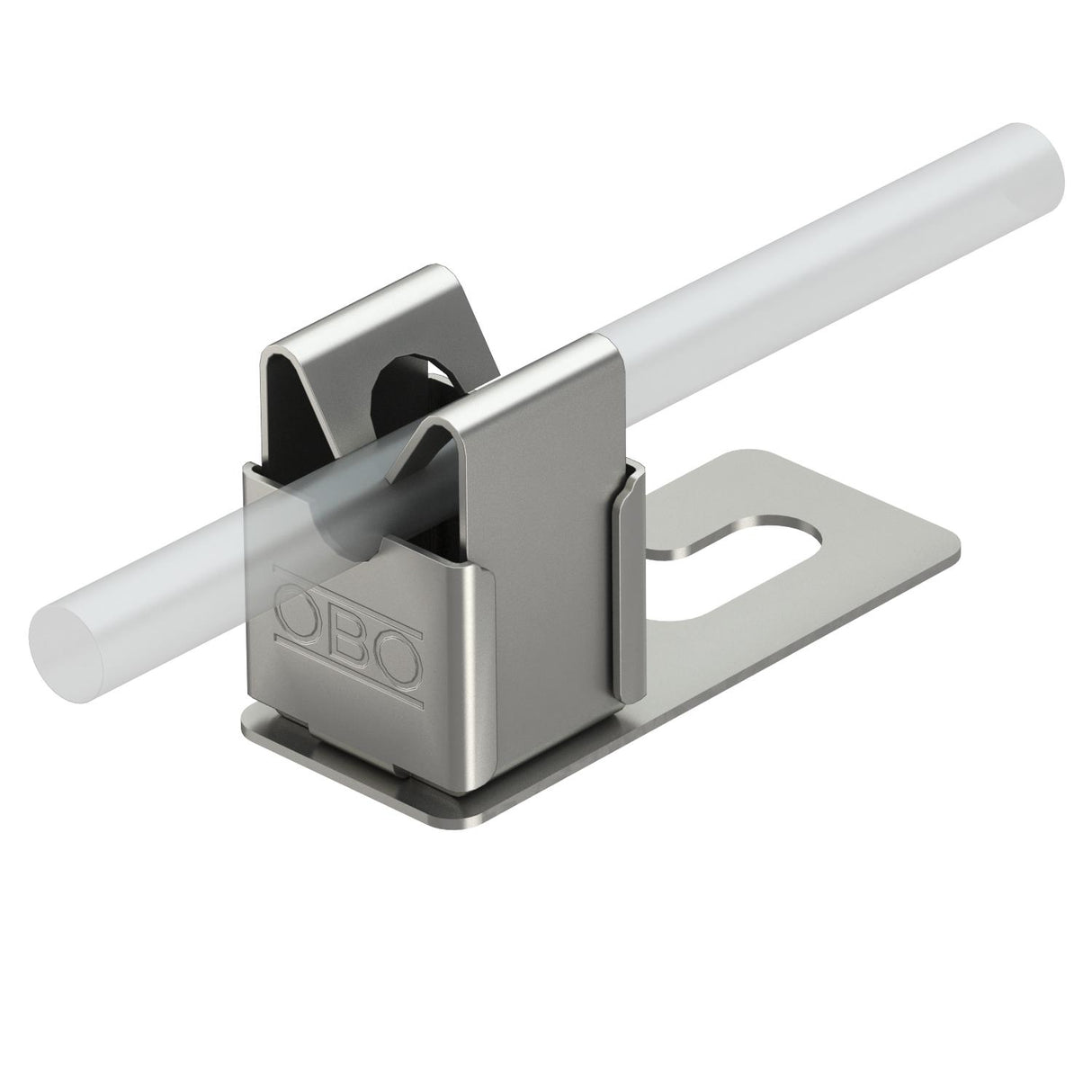 BETTERMANN Dachleitungshalter 8mm Welld 159 VA-V m.Clip schraub V2A 61mm