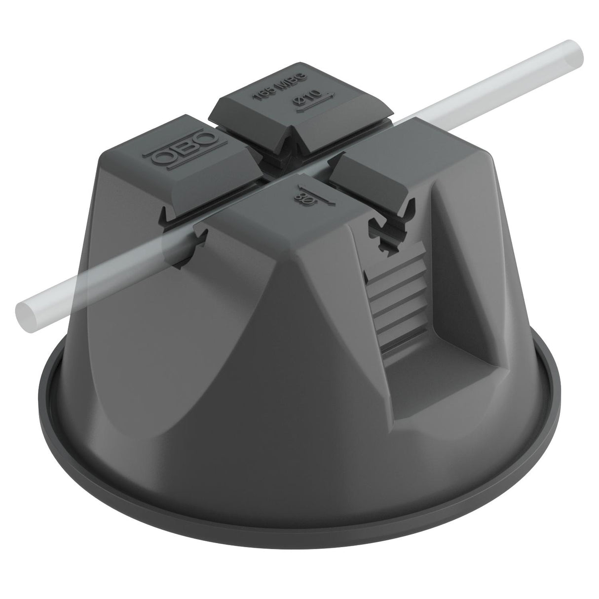 BETTERMANN Dachleitungshalter 8-10mm 165 MBG-8-10 FO 8-10mm Flachd m.Clip