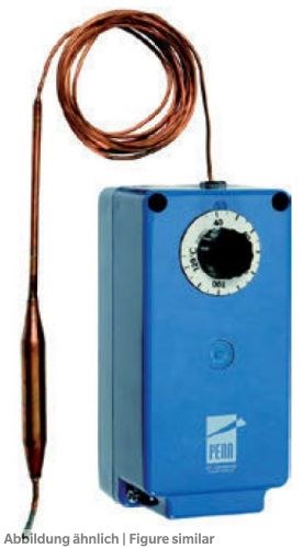 Zweistufen-Thermostat Johnson A28QA-9117 2 Wechsler, +20/+40 mit neutraler Zone