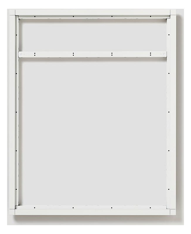 SIEDLE Rahmen-Türstation 20f UP ws alu KR 611-5/4-0 W 531x431x38mm