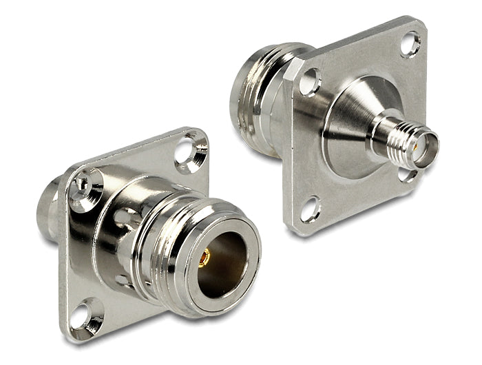 Delock Adapter N Buchse > SMA Buchse zum Einbau