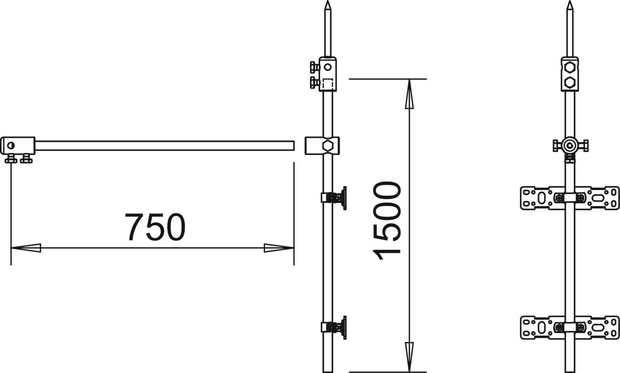 BETTERMANN Befestigung V2A unbeh 101 3-ES-16