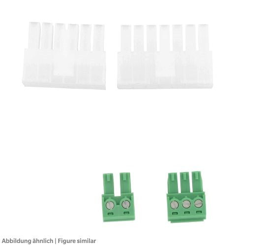 Anschlussklemmen für Microrack und Microchiller2, DIN-Schiene *