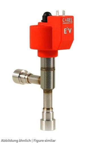 Elektron. Expansionsventil E2V09CS100 1/2" - 1/2" Edelstahl