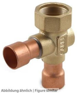 Ventilunterteil E2V-Z 12mm löt ohne Schauglas