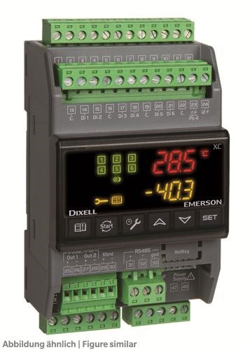 Verbundregler XC660D -5C11F, 230V DIN-Schiene, inkl. Schraubklemmen