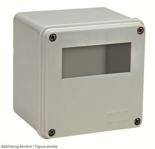 C-BOX Leergehäuse 108x108x90 IP56 für Fronteinbauregler