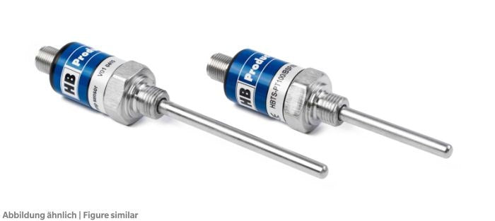 Temperatur Sensor HBTS-PT1000/BSP/90 PT1000-ø6x90mm Sensorelement, 1/4" BSPP