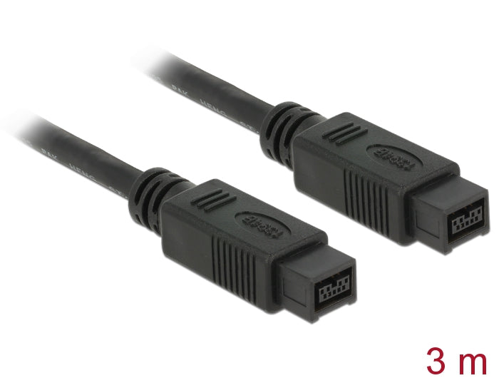 Delock Kabel FireWire 9 Pin Stecker > 9 Pin Stecker 3 m
