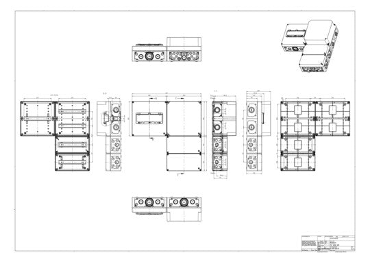 SPELSBERG Zählergehäuse Aufb IP54 Kst ZVi 6060-eHZ 300x600x210mm m.Tragschien