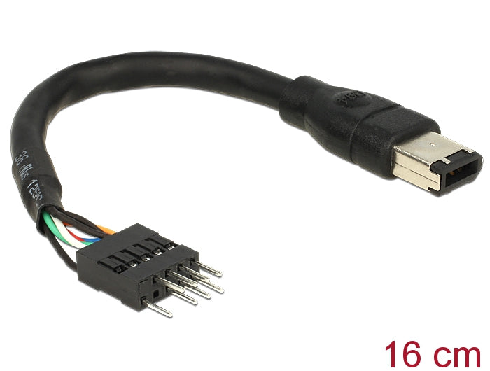 Delock Kabel FireWire A auf Pfostenstecker