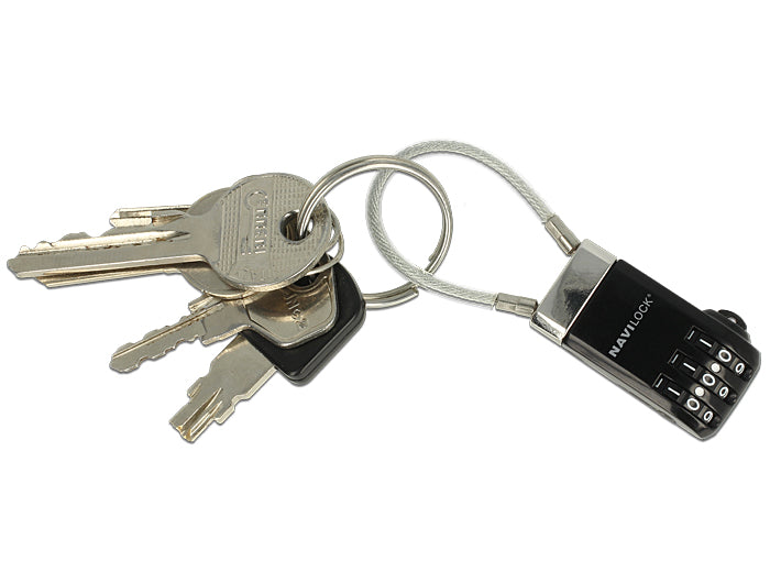 Navilock USB Schloss mit Zahlencode