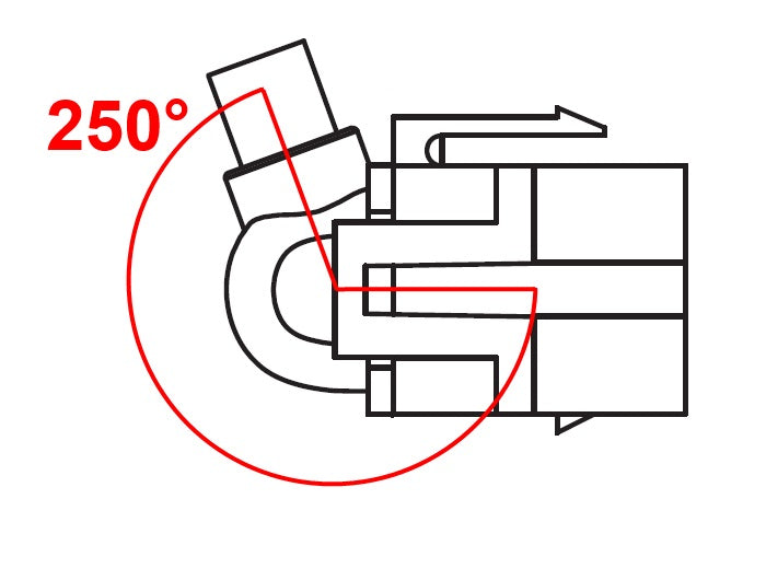 Delock Keystone Modul USB 5 Gbps Typ-A Buchse 250° zu Typ-A Stecker mit 0,5 m Kabel schwarz