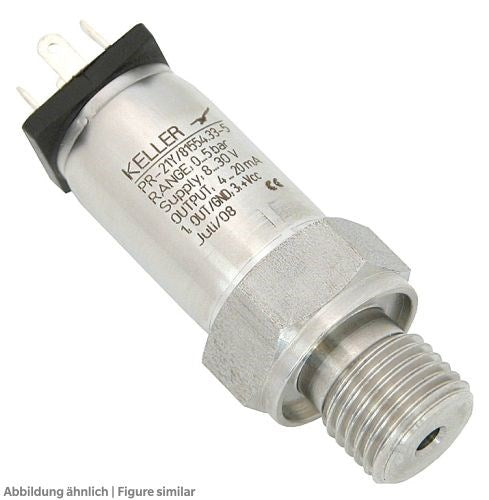 Drucktransmitter Keller PA-21Y-160 4-20mA, G1/4" aussen, 0-160bar,m.Stecker