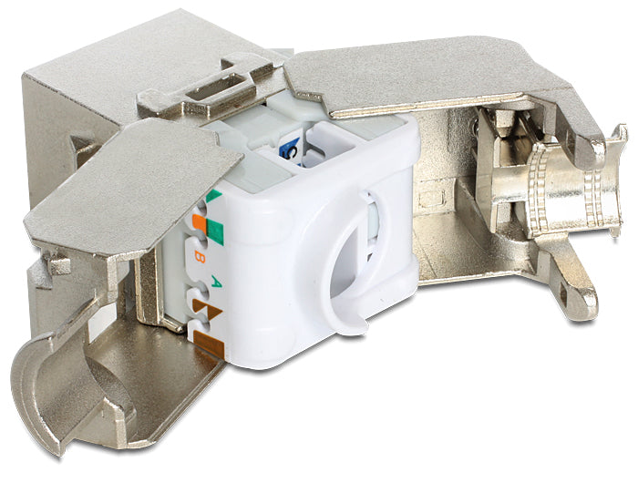 Delock Keystone Modul RJ45 Buchse > LSA Cat.6A STP 24 Stück