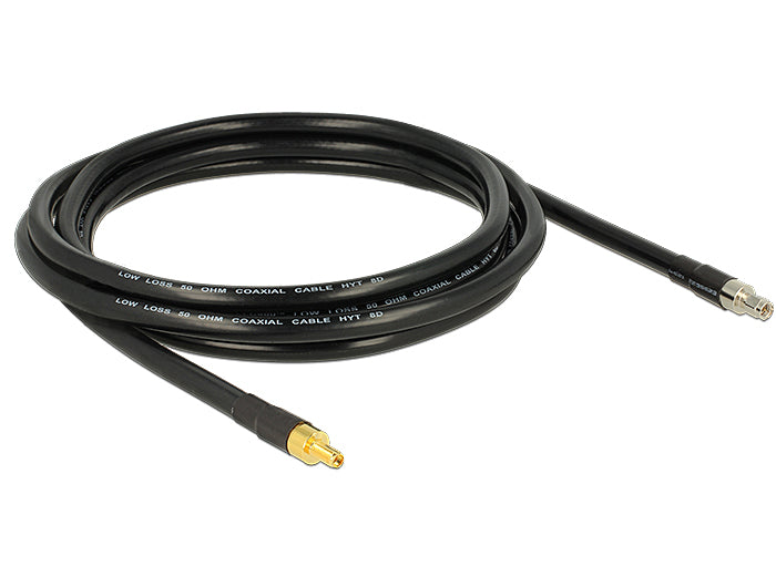 Delock Antennenkabel SMA Stecker > SMA Buchse CFD400 LLC400 3 m low loss