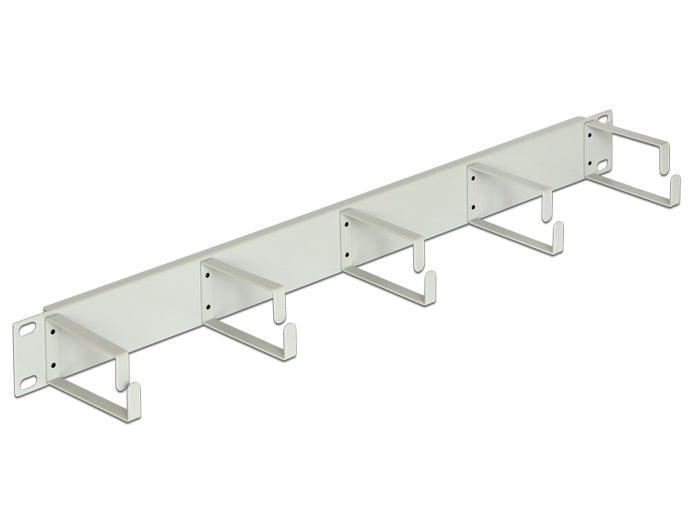 Delock 19″ Kabelmanagement Panel grau