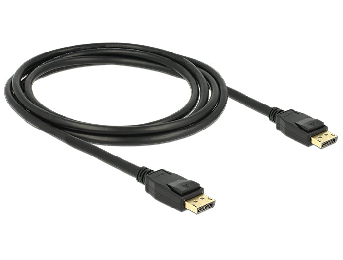 Delock Kabel DisplayPort 1.2 Stecker > DisplayPort Stecker 4K 2 m