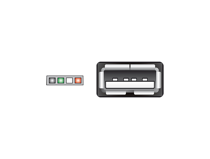 Delock Kabel USB 2.0 Pfostenbuchse 1,25 mm 4 Pin > USB 2.0 Typ-A Buchse 15 cm