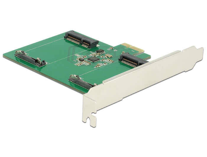 Delock PCI Express x1 Karte > 2 x intern mSATA